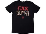 Sum 41 - Maglietta "Tour '24 Fuck Sum 41"" Per Uomo/Donna Unisex RO13031 (M) (Nero)"