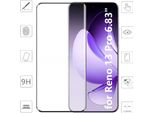 Per Oppo Reno 13 Pro 5G 2X 4D Display Full Lcd Curvo H9 Protezione Dello Schermo In Vetro Temperato