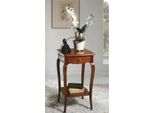 Casa Padrino Tavolino Barocco Con Cassetto Marrone H. 70 Cm - Italy