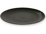 Piatto Decorativo Da 33 Cm In Nero Per Interni Ed Esterni