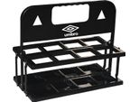 Umbro - Porta Borracce, Logo, 8 Bottiglie UO2449 (Taglia Unica) (Nero)