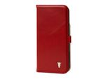 Custodia In Pelle Torro Per Iphone 12 / Iphone 12 Pro (Con Funzione Stand) - Rosso