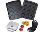 Piastre Intercambiabili Per Multimaker ZN-2000W | Rivestimento Antiaderente | Cup Cake - Resto