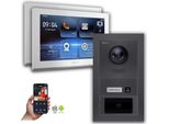 Videocitofono Ip Goliath Con Telecamera Da 10 Pollici Rfid Antracite : Scatola Da Incasso : 10 Pollici In Bianco : 2 Monitor Numero: 2 Monitor Colore: 10 Pollici In Bianco Montaggio: Scatola Da Incasso
