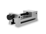 Morsa Di Precisione Eberth Con Mandrino, Larghezza Ganasce 125 Mm, Forza Di Serraggio Massima 160 Mm, Altezza Ganasce 50 Mm, In Acciaio Robusto, Professionale