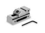 Morsa Di Precisione Eberth A Trazione Bassa, Larghezza Ganasce 26 Mm, Forza Di Serraggio Massima 22 Mm, Altezza Ganasce 9 Mm, In Acciaio Robusto, Professionale