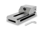Morsa Di Precisione Eberth A Serraggio Ridotto, Larghezza Ganasce 125 Mm, Forza Di Serraggio Massima 160 Mm, Altezza Ganasce 50 Mm, In Acciaio Robusto, Professionale