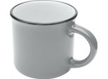 Tazza Da Caffè "Bari"", Ceramica, 240Ml PF4615 (Taglia Unica) (Grigio)"
