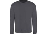 Awdis - Felpa Uomo/Donna Unisex RW9009 (L) (Grigio Medio)