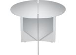 Tavolino Blomus -ORU- Colore Acciaio Inox Lucido Dimensioni M Ø 50Cm
