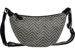 Tom Tailor Borse A Tracolla In Denim Liriel Summer, Borsa A Tracolla M, Nero Misto, Nero