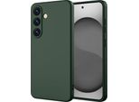 Custodia Per Samsung Galaxy S25+ Morbido Silicone Liquido, Custodia In Gomma Antiurto Verde Notte