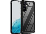 Custodia Per Samsung Galaxy A54, Paraurti Ibrido In Pc Tpu Trasparente E Custodia Antiurto Nera