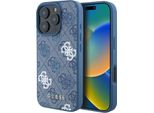 Custodia Guess Per Iphone 16 Pro - Mgasafe - Peonia Su 4G - Blu