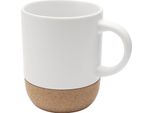 Tazza Da Caffè "Billie"", Sughero, Ceramica, 300Ml PF4649 (Taglia Unica) (Bianco)"