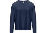 Sols - Maglietta "Monarch"" Da Donna A Manica Lunga PC7642 (Xl) (Blu Marino)"