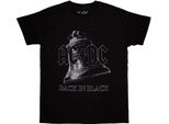 Ac/Dc - Maglietta "Back In Black"" Per Uomo/Donna Unisex RO12744 (L) (Nero)"