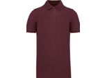 Kariban - Poloshirt In Cotone Organico Da Uomo PC7651 (S) (Rosso Vino)