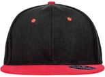 Result Headwear - Cappellino Snapback "Original Bronx"" RW10428 (Taglia Unica) (Nero/Rosso)"