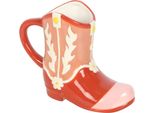 Something Different - Tazza Da Caffè, Stivali Da Cowboy SD6824 (Taglia Unica) (Rosa)