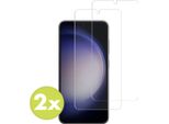 Samsung Galaxy S22, Samsung Galaxy S23 Screenprotector: Pellicola Protettiva In Vetro Accezz 2 Pack - Trasparente
