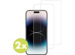 Pellicola Protettiva Per Iphone 15 Plus, Iphone 15 Pro Max, Iphone 16 Plus: Pellicola Protettiva In Vetro Accezz 2 Pack - Trasparente