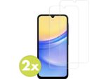 Samsung Galaxy A15 Screenprotector: Pellicola Protettiva In Vetro Accezz 2 Pack - Trasparente