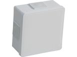 Scatola Da Incasso Bianca Con Cerniera 86X86X40 IP55 Viplast 00201