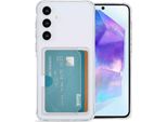 Samsung Galaxy A55 Cover - Silicone - Imoshion Custodia Morbida/Copertura Posteriore - Trasparente