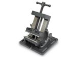 Morsa Per Macchine Eberth Inclinabile A 90° In Acciaio Fuso, Larghezza Massima Di Serraggio 105 Mm, Larghezza Ganasce 100 Mm, Morsa Per Foratrice, Fresatrice