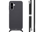 Custodia Samsung Galaxy A26 - Silicone - Imoshion Custodia Morbida/Manicotto Con Cinturino/Copertura Posteriore - Nero