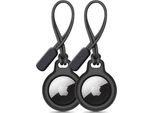 Tech-Protect Catena Ruvida 2-Pack Apple Airtag Nero