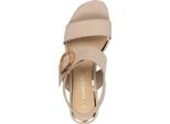Sandalo Da Donna Marco Tozzi In Beige, Misura 39