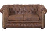 Chesterfield York Gobi Divano In Pelle A 2 Posti Imbottitura Divani Divani Nuovo