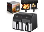 Extralink Home Luftfriteuse SJ-1000 10L EU, Friteuse, (6L+4L) 2500W