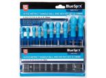 Blue Spot Set Di 10 Chiavi Esagonali Con Impugnatura Metrica A T (2-10 Mm)