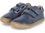 Lurchi Barefoot Scarpe Da Bambino A Piedi Nudi Con Velcro Noah Blu Scuro Pelle Lisciataglia:24