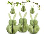 Decorazione Pasquale Uova Di Pasqua Da Appendere Verdi Set Di 6 Appendini Da Decorazione