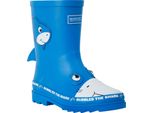 Regatta - Stivali Di Gomma Per Bambini "Mudplay Ii"", Bubbles The Shark RG11539 (35 Eu) (Blu)"