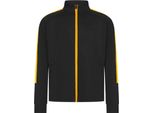 Finden & Hales Top Tuta In Maglia Da Bambino PC3083 (104) (Nero/Oro)