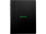 Quaderno Rhodia 5X A5+ 715G/M2, 80 Fogli A Righe, 90G, Perforato Nero 119925C
