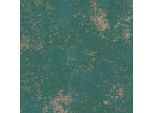 Profhome 388321-GU Spachtel Putz Carta Da Parati In Tessuto Non Tessuto Effetto Lucido Verde Oro 5,33 M2
