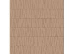 Profhome 395065-GU Grafik Vliestapete Metallische Akzente Rosa Bronze 5,33 M2