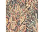Profhome 396531-GU Blumen Vliestapete Floral Opaco Braun Rot Schwarz Beige 5,33 M2