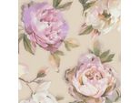 Profhome 396081-GU Blumen Vliestapete Floral Matt Violett Pink GrüN Beige 5,33 M2