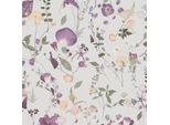 Profhome 397462-GU Blumen Vliestapete Floral Matt Violett GrüN Gelb 5,33 M2