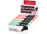 FABER-CASTELL 154211 FABER-CASTELL Txtlnr Mini Pastell A Textmarker Farbsortiert, 10 St.