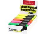 FABER-CASTELL 154210 FABER-CASTELL Txtlnr Mini Sf Mixed Textmarker Farbsortiert, 10 St.