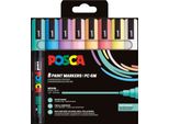 Posca 182552 Posca Marker Uni PC-5M 8Er Set Soft Col