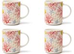 Excelsa Set Con 4 Tazze In Corallo Porzellan 30 Cl Bunt
